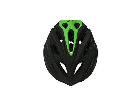 Zozo HB31-A Siyah Yeşil Bisiklet Kaskı M Beden 52-56 cm 