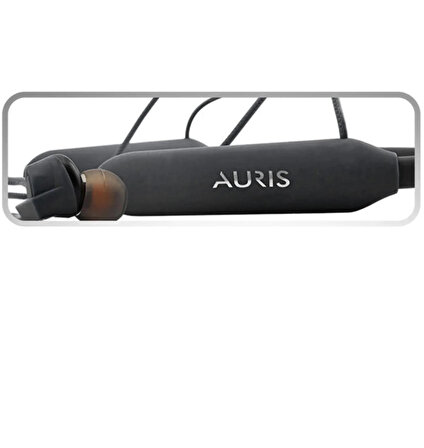 AURİS ARS-BT18 Boyun Askılı Bluetooth Kablosuz Kulaklık 24 Saat GRİ