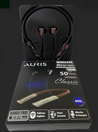 Auris ARS-BT09 Bluetooth Sport Kulak İçi kulaklık 50 Saat