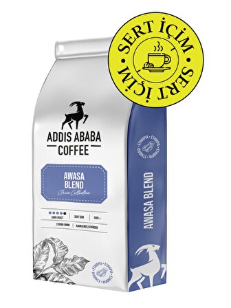 Addis Ababa Coffee Awasa Blend Sert İçim Organik Sifon (Syphon) Etiyopya Çekirdek Kahve 1000 gr