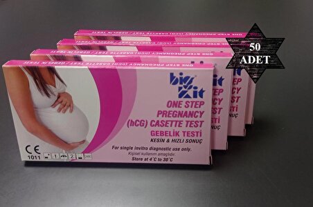 Hamilelik Gebelik Testi 50 Adet