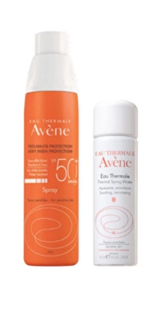 Avene Tere Ve Suya Karşı Dayanıklı Spf50 Güneş Spreyi 200 ml Termal Su 50 ml