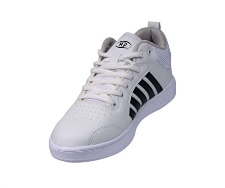 M.P. 221-1830 Zn Beyaz-Siyah Sneaker Ayakkabı