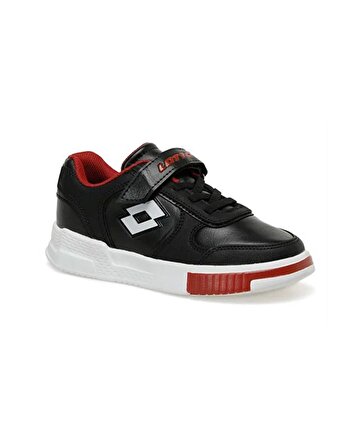 Lotto Ficulle B Ps 3Fx Çocuk Siyah-Kırmızı Sneaker Ayakkabı
