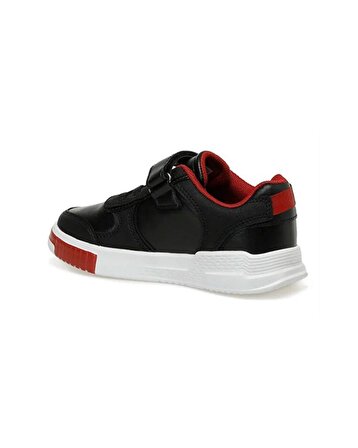 Lotto Ficulle B Ps 3Fx Çocuk Siyah-Kırmızı Sneaker Ayakkabı