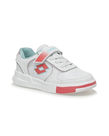 Lotto Ficulle B Ps 3Fx Çocuk Beyaz-Pembe Sneaker Ayakkabı