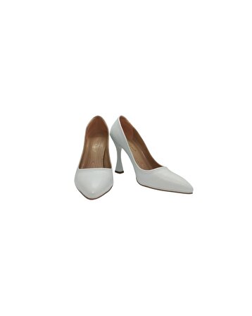 Primo Passo Kadın Beyaz Stiletto Topuklu Ayakkabı
