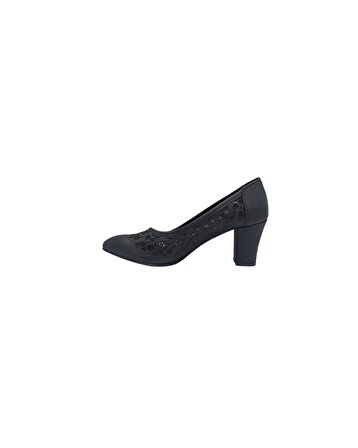 Pandora Kadın Siyah Yüksek Topuklu Ayakkabı