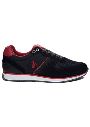 Jagulep Leona Erkek Siyah-Kırmızı-Beyaz Sneaker Ayakkabı 
