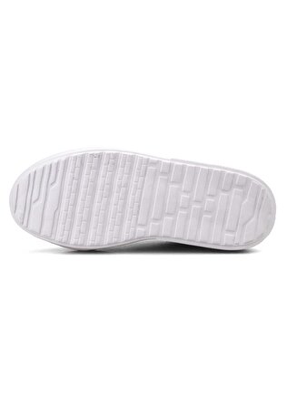 Darkstep 151 Beyaz Anorak Kalın Taban Sneaker Ayakkabı 