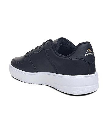 M-Rich 009 Mr Erkek Siyah-Beyaz Sneaker Ayakkabı