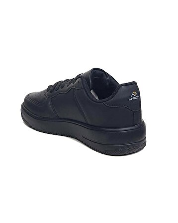 M-Rich 009 Gr (36-40) Siyah-Siyah Sneaker Ayakkabı