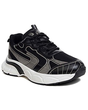 Conpax 5905 Zn Kadın Siyah-Beyaz Günlük Spor Ayakkabı 