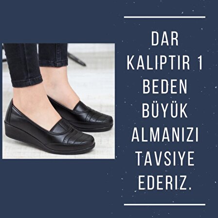 Kadın Siyah Klasik Ayakkabı Ortopedik Anne Ayakkabısı Anne Babet Ayakkabı Kadın Günlük Ayakkabı