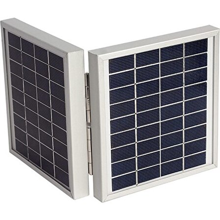 Alife Dual Solar Panel 2 Li 9 Volt 4 Watt 143*137*36 2.5 Metre Kablolu