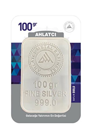 100 Gram Külçe Gümüş