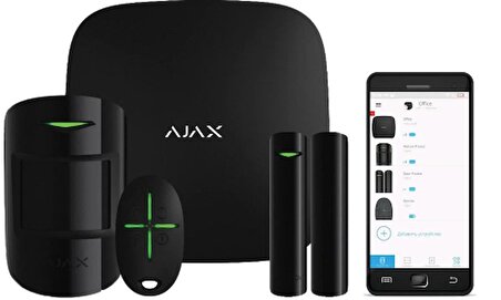 Ajax Starter Kit Alarm Başlangıç Seti Akıllı Güvenlik Sistemi - Siyah