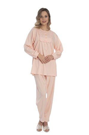 Akala-Dy Pamuklu Anne Penye Kadın Pijama Takım 9012