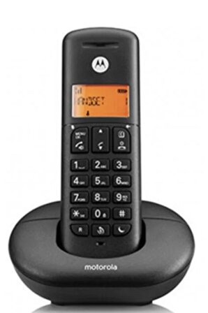 Motrola E201 Telsiz Telefon Siyah