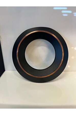 Alyans Metal Kulp 32mm Mat Siyah Dolap Kapak Modern Çekmece Mobilya Komidin Tv Ünite Şifonyer