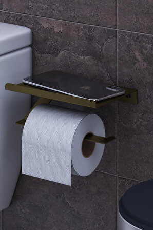 Arya Telefon Tutuculu Aksesuarlıklı Tuvalet Kağıtlık 