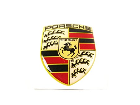 PORSCHE Jant Göbeği Damla (Yapıştırma) (57mm-43mm)(4Adet)