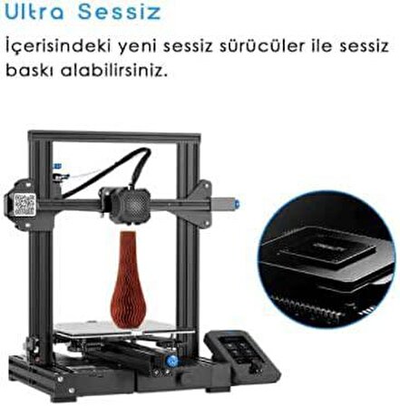 Creality Ender 3V2 3D Yazıcı Printer