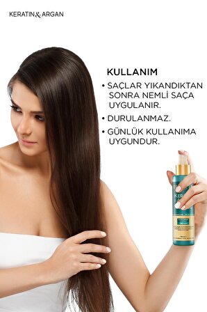 Bioxcin Keratin & Argan Onarıcı Şampuan 300ml + Bioxcin Kertin Argan Sıvı Saç Bakım Kremi