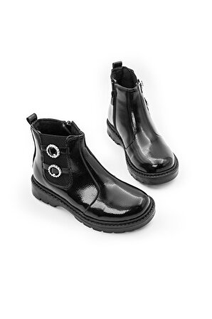 Kız Çocuk Suya Dayanıklı Kışlık İç Astarlı Bot Ayakkabı 2117