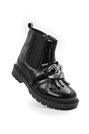 Kız Çocuk Suya Dayanıklı Kışlık İç Astarlı Bot Ayakkabı 2118