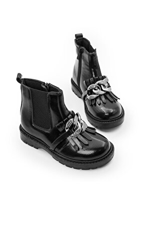 Kız Çocuk Suya Dayanıklı Kışlık İç Astarlı Bot Ayakkabı 2118