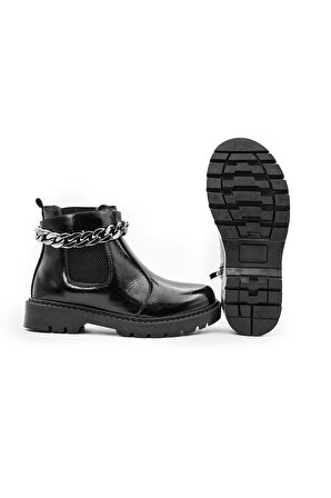 Kız Çocuk Suya Dayanıklı Kışlık İç Astarlı Bot Ayakkabı 2119