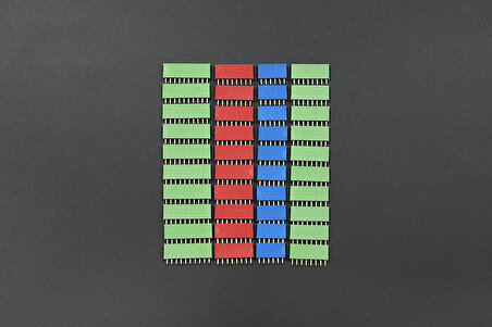 DFRobot RGB Renkli RGB Header -Arduino Header Seti (1 Set) Standart