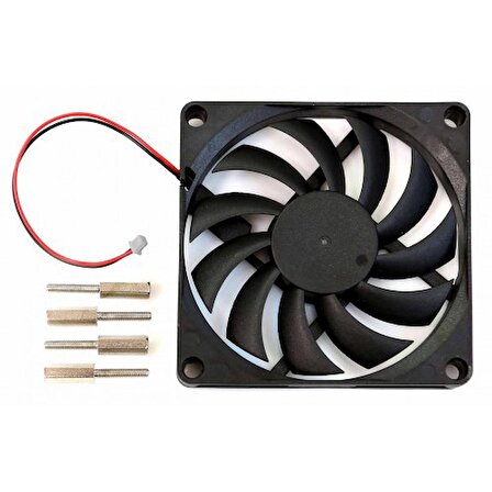 Odroid 80 x 80 x 10.8mm Cooling Fan with 2pin Connector Standart