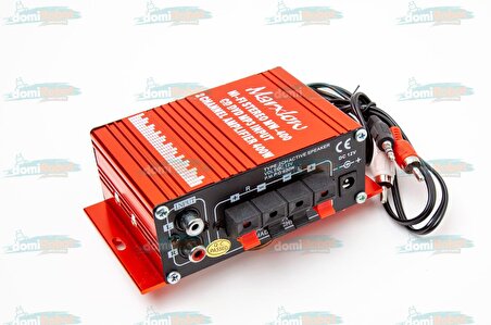 Marxlow Hi-Fi Stereo 2 Kanal Amplifikatör MW-400W 12V 5A 2x26W Standart