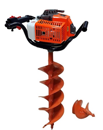 Garden Pro GP630 Çift Helezonlu Toprak Burgu Makinası 3.1 Hp 200 mm