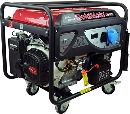 Goldmoto GM10BJ Benzinli Marşlı 10 Kva Monofaze Jeneratör