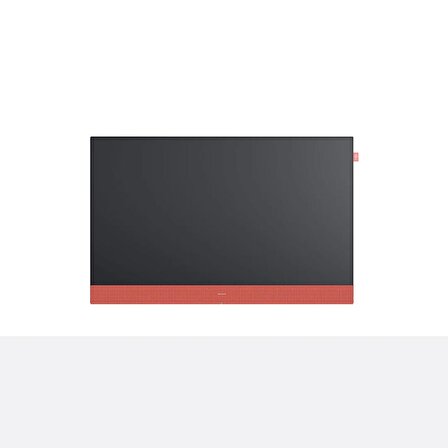Loewe WE SEE 43" Ultra HD LED Streaming TV Coral Red