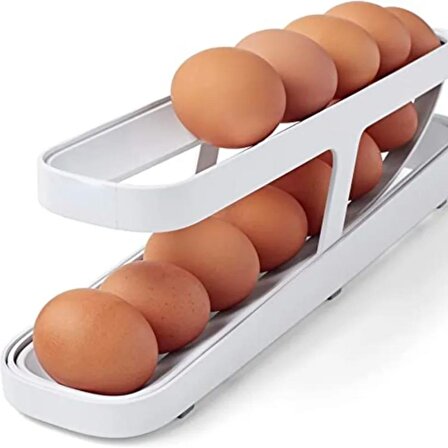 Pratik Buzdolabı Yumurta Organizeri Yumurta Saklama Kabı 14-17 Adet Arası Yumurta Kabı