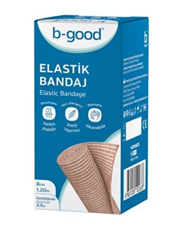 B-Good Elastik Bandaj 8cm x 3.5m