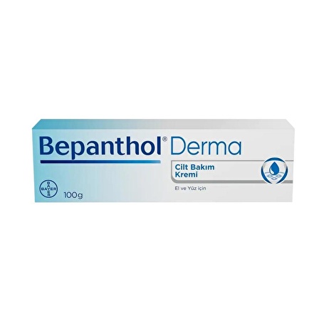 Bepanthol Derma El Ve Yüz İçin Günlük Nemlendirici Cilt Bakım Kremi 100gr