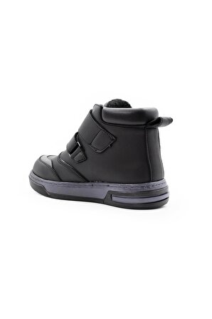Erkek Çocuk Suya Dayanıklı Kışlık İç Astarlı Bot Ayakkabı 9004