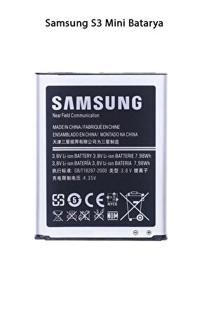 Samsung S3 Mini Telefonlarla Uyumlu Batarya 1500 mAh