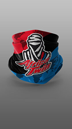 Africa Twin Motorcu Buff Maske Outdoor Boyunluk Unisex Bandana