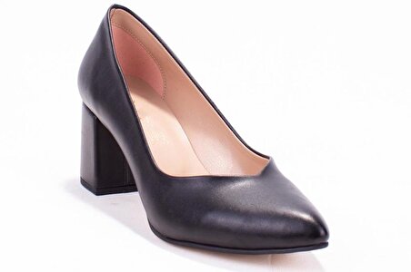 Dagoster DZA07-2991154 Siyah Stiletto Topuklu Kadın Ayakkabı