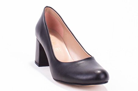 Dagoster DZA07-299181014 Siyah Stiletto Topuklu Kadın Ayakkabı