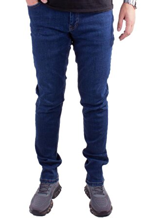 Colt  Jeans Perm 9133-192 Mavi Düşük Bel Dar Paça Erkek Jeans Pantolon