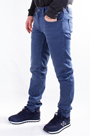 Colt  Jeans Perm 9133-199 Düşük Bel Mavi Dar Paça Erkek Jeans Pantolon