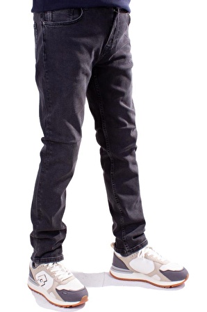 Twister Martin 688-01B Füme Normal Bel Normal Paça Erkek Jeans Pantolon