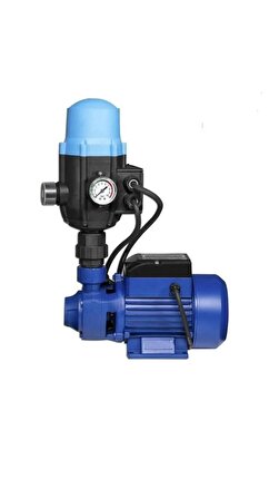 Qb 60 Bakır Su Pompası Paket Hidrofor Otomatik Sistem Su Pompası 0.70 Hp 0.55 Kw